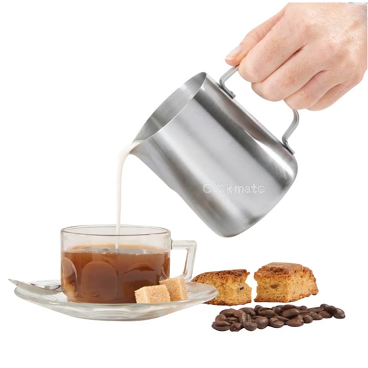 Matériaux De Qualité alimentaire En Acier Inoxydable Crémier Café Lait Cruche à Pichets