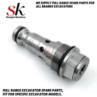 Vanne de distribution de retour et de contrôle négatif pour excavatrice Sany SY205, 215, 235, 245-8, Kmx15RB