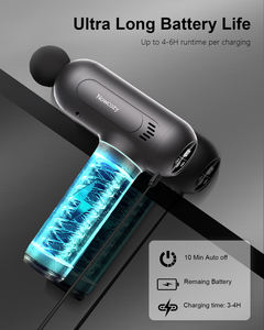 Phenitech-Tiefenmassagepistole Perkussion für Rücken und Muskeln für Sportler, mit 4 Massageköpfen zur Schmerzlinderung - Product Image 2