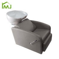 Salon de coiffure et tête shampoing chaise ajustement des pieds massage shampoing bol lit