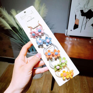 Élastiques à <span class=keywords><strong>cheveux</strong></span> pour enfants, motifs dessin animé, fruits, animaux, fleurs, de haute qualité, pour filles, accessoires capillaires très demandés à l'international - Product Image 5