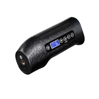 Pompe à air électrique sans fil portable, mini pompe pour pneus de voiture avec éclairage LED, fonction de banque d'alimentation SOS, 100 PSI, pompe rechargeable par USB
