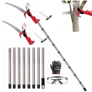 Sécateur manuel pour arbres de jardin avec lame en acier tranchante et poignées légères à haute résistance pour les vignes de palmier. - Product Image 1