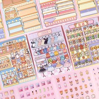 Lot de 18 autocollants – Nouveauté : Ensemble de décors DIY pour une simulation immersive quotidienne
