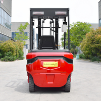 Chariot élévateur électrique compact Baiyijie CPD-20, capacité 2 tonnes, entièrement électrique, montacargas, élévateur de palettes, longueur de la fourche personnalisable, batterie