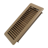 Évent de registre de sol pour levier d'alimentation en air à réglage facile de 4 pouces par 10 pouces 4 "X 10" couvercles d'évent de sol