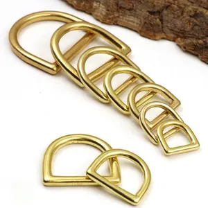 23mm brass D ring