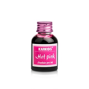 Supercolor Excellent Quality 30ML 10 Color Student Handwriting Fountain <b>Pen</b> Non Carbon Bottled Ink - Product Image 4