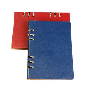 Custom Loose <strong>Leaf</strong> Notepad Business Notebook 6 Hole Clip Loose <strong>Leaf</strong> <strong>Book</strong> A5 Loose <strong>Leaf</strong> Handbook Diary - Product Image 1