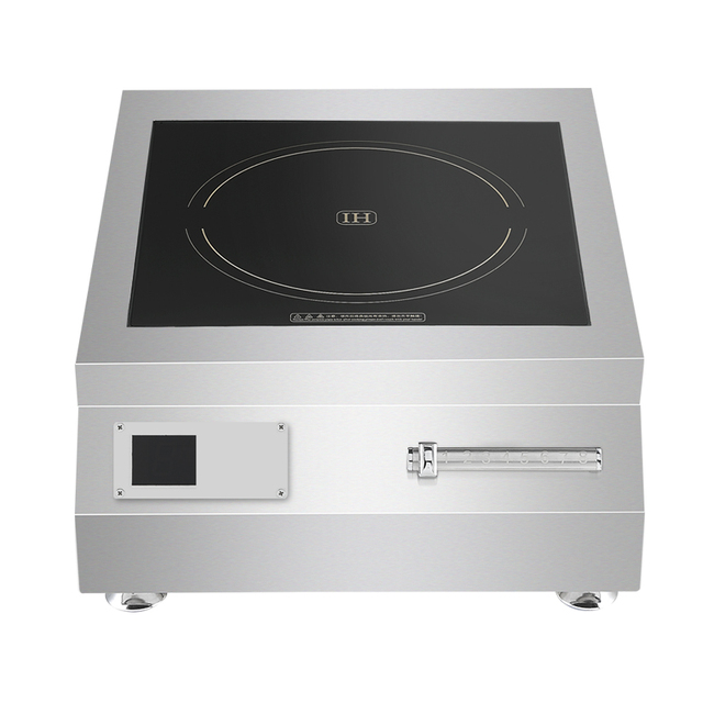 In-Smart Commercial Electric 220V 5000W High-Power Stainless Steel Touch Control Single Burner Class Energy Induction Cooker