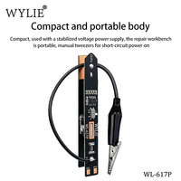 WL-617P Pince d'alimentation portable pour test de débogage du courant de la carte mère, outil de réparation et de diagnostic de court-circuit à démarrage instantané
