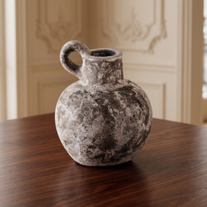 Este jarrón de cerámica redondo mate hecho a mano es perfecto para la decoración moderna, añadiendo un toque elegante a tu hogar. - Product Image 3