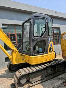 Excavatrice d'occasion KOMATSU PC55MR Mini 5,5 tonnes, pelle hydraulique sur chenilles d'occasion, PC30MR PC78US, haute qualité - Product Image 6