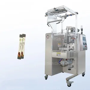 Automatic Round Corner Liquid Paste Packing Machine Espresso/Fruit Juice Concentrate/Macha Concentrate