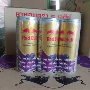 Nouvelle annonce Thaïlande <span class=keywords><strong>Red</strong></span> Bulls <span class=keywords><strong>Soda</strong></span> Energy Drink Pomme Raisin Flavor Soft Exotic Drink 250ml - Product Image 4