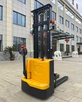 Chariot élévateur à fourche pour entrepôt, 1,5 tonne, 2 tonnes, 1,6 m, transpalette électrique avec contrôleur Curtis