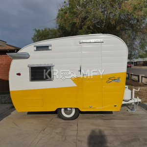 China Personalizado Snack Cart Food Truck Food Cart Remolque de camión de comida de acero inoxidable - Product Image 5