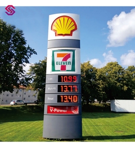 Tùy chỉnh kỹ thuật số gas giá hiển thị cho các trạm xăng điện tử biển điền trạm chữ kênh pylon tượng đài xe - Product Image 2