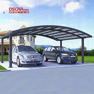 Auvent en aluminium imperméable de haute qualité pour voitures, idéal pour les allées, garages, parkings, abris de <span class=keywords><strong>voiture</strong></span> - <span class=keywords><strong>Vente</strong></span> chaude - Product Image 1