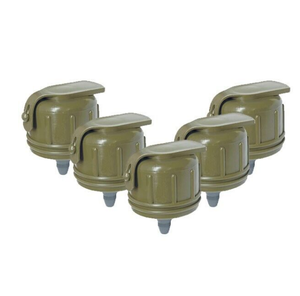 Botella de Agua Deportiva para Exteriores DF405, Recipiente de Agua de Plástico HDPE y Tapa para Cantimplora M1 con Correa Antipérdida - Product Image 1