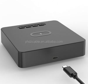 New Mold Hotel 15W 3 in 1 Digital <b>Clock</b> Wireless Charging for Bedroom Bedside Desktop Alarm <b>Clock</b> Wireless Charger - Product Image 5