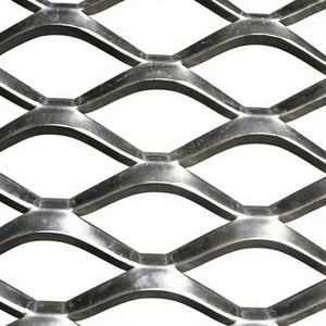 רשת מתכת מורחבת מנירוסטה - רשת גידור בעלת חורי יהלום בעלת חוזק גבוה עם שירותי כיפוף/ריתוך/חיתוך - Product Image 1