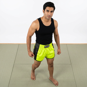 Popular Quality 100% Polyester Muay Thai Short Make Your OWN MMA Shorts Fghting Wear Muay Thai Shorts - Product Image 1