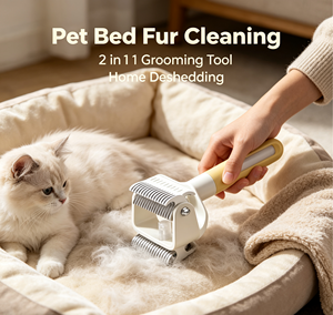 Cepillo Desenredante Recargable para Mascotas, Cepillo Antiestático para Eliminar el Pelo Suelto en Perros y Gatos - Product Image 4