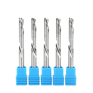 Bfl cacbua rắn sáo đơn endmill <span class=keywords><strong>CNC</strong></span> 1 Bộ định tuyến sáo cho gỗ - Product Image 1