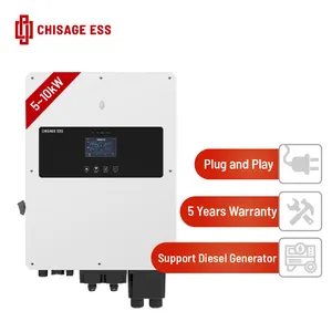 5KW 6KW 8KW 10KW Pure Sine Wave On Off Grid CHISAGE Inverter Low Frequency Solar Hybrid Inverter