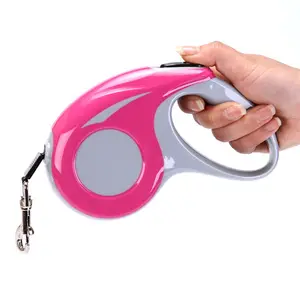 Laisse rétractable automatique de haute qualité pour chien, sangle de Traction pour la marche, pour animaux domestiques, robuste, nouveau, vente en gros, 2019