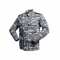 Pantalon cargo tactique unisexe camouflage noir respirant en tissu ripstop, uniforme tactique BDU, vente en gros