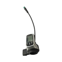 Kit moteur de trottinette électrique OEM 12 pouces 48V 350W 500W, conversion durable pour vélo électrique avec écran LCD et alimentation par batterie au lithium