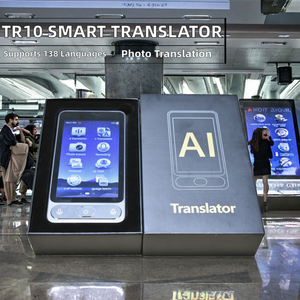 Nouvel Arrivage <span class=keywords><strong>Traducteur</strong></span> Vocal Tr10 Audio 3,97 Pouces 138 Langues Traduction Hors Ligne <span class=keywords><strong>Photo</strong></span> IA Intelligente Android Couleur Bureau - Product Image 2