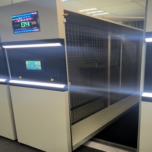 Hiện đại thông minh kim loại lưu trữ di động giá cho các trường học thư viện bảo tàng ngân hàng bức tranh sơn dầu hiển thị - Product Image 5