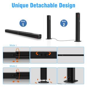 Barra de sonido para TV, altavoz estéreo con cable, Subwoofer para cine en casa, barra de sonido envolvente para <span class=keywords><strong>PC</strong></span>, Teatro 3D - Product Image 3