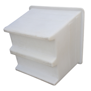 חומר טיפול מלבני Rotomolding כבד החובה שני-דרך מלגזה פלסטיק מזרן בתפזורת פחי - Product Image 4