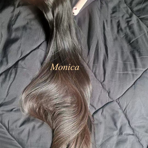Paquetes de cabello humano ondulado Natural crudo camboyano virgen cutícula alineada birmano rizado sin procesar Italia pelo indio rizado - Product Image 5