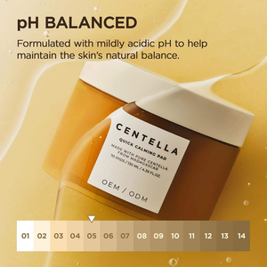 Centella แผ่นโทนเนอร์ช่วยให้ผิวหน้าผ่อนคลายด้วย Centella มาดากัสการ์, OEM ODM - Product Image 2