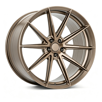Rines de Aleación Forjados Personalizados SL 21x10 21x11 20x10 21x13 20x9, 5x112 5x120, Plateado Pulido, Multirradio, para BMW X3 X3M Corvette