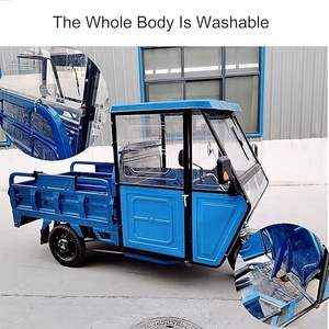 Tricycle Électrique 1,6 m Direct Fabricant, Longue Autonomie, Toit Ouvrant, Transport de Marchandises et Passagers - Product Image 4