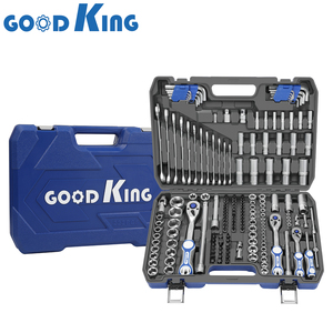 Ensemble d'outils à main automobiles Good <span class=keywords><strong>King</strong></span> 222 pièces en acier au carbone et en matériau CR-V pour la réparation automobile avec clé à cliquet 72T 12221 - Product Image 5