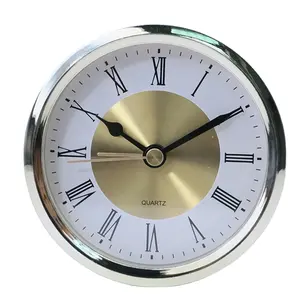 Despertador de plástico de 89mm, pieza de reloj de mesa