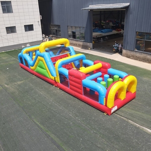 Pista de Obstáculos Inflable Comercial para Adultos, Alquiler para Eventos al Aire Libre, Fabricante de Pistas de Obstáculos Personalizadas - Product Image 4