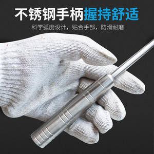 Outils en acier inoxydable pour barres d'armature, crochets de ligature pour barres d'acier, pour la ligature de fils, attaches durables et polyvalentes - Product Image 3