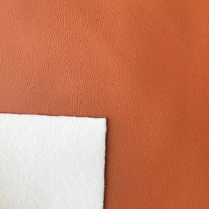 Patrón en relieve sin solventes de cuero <span class=keywords><strong>PU</strong></span> elástico a base de agua de 1,0mm sin DMF para coche, automóvil, sofá, silla, muebles, uso Interior - Product Image 2