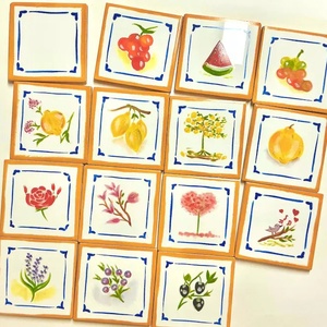Azulejos de Cerámica Modernos Pintados a Mano, Azulejos Interiores, Murales Personalizados para Cocina con Frutas y Verduras, Accesorios Decorativos - Product Image 1