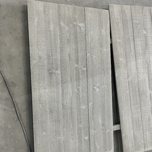 Paneles de hormigón de grano de madera de tamaño personalizado para decoración de paredes interiores y exteriores perforados para revestimiento de paredes interiores de Villa - Product Image 5