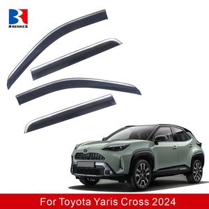 Déflecteurs de fenêtre latérale pare-pluie pour Toyota Cruiser 2019-2020 accessoires auto - Product Image 3