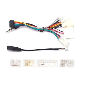 รถนำทาง GPS สเตอริโอสำหรับ Toyota VIOS <span class=keywords><strong>Yaris</strong></span> <span class=keywords><strong>2018</strong></span> 2019 AT วิทยุ Fascias แผงกรอบ2 Din 9นิ้วหน้าจอสเตอริโอ - Product Image 2